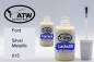 Preview: Ford, Silver Metallic, 015: 20ml Lackstift + 20ml Klarlack - Set, von ATW Autoteile West.